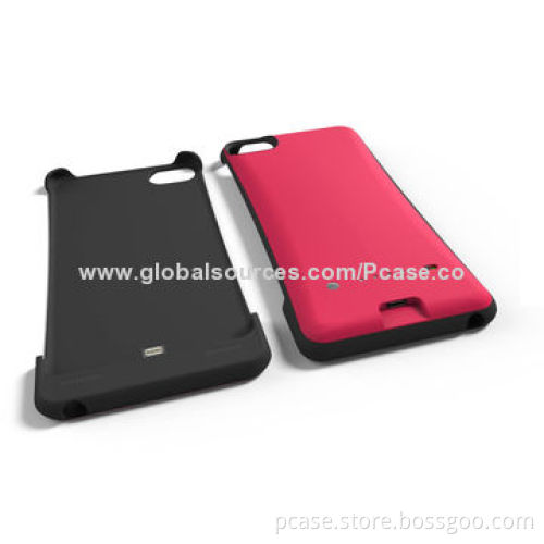 Battery Charging Cover for iPhone 6, with Built-in 16 to 32GB Memory Inside